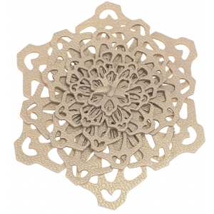 Brooch Snowflake B181