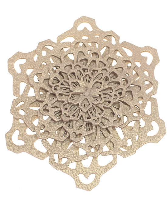 Brooch Snowflake B181
