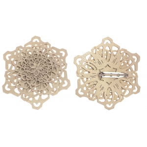 Brooch Snowflake B181