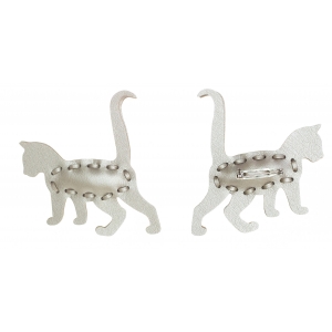 Brooch Cat B1207