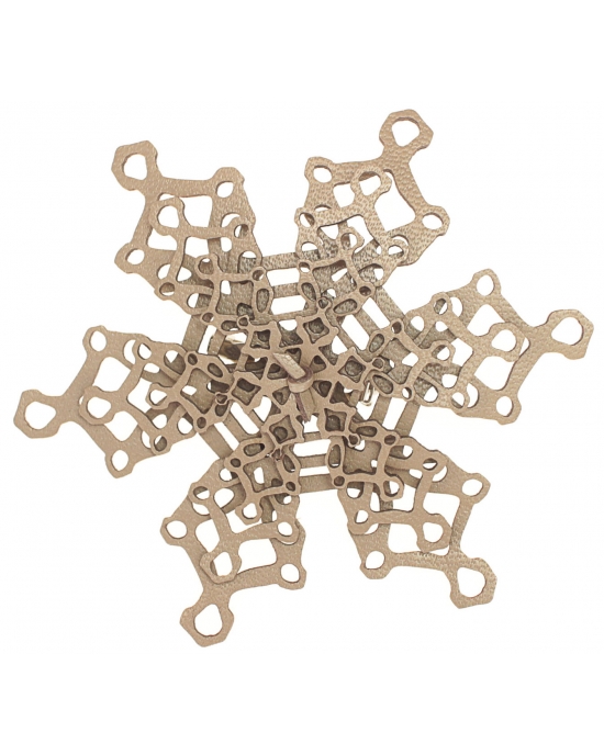 Brooch Iceflower B184
