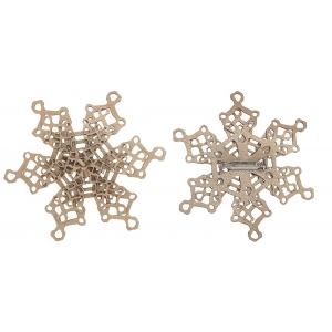 Brooch Iceflower B184