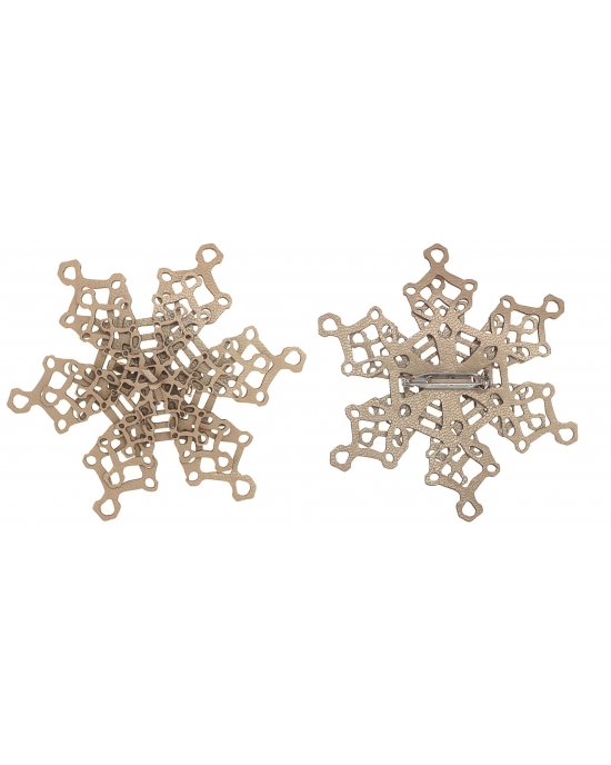 Brooch Iceflower B184