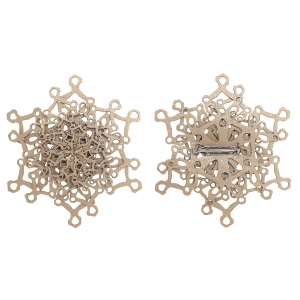 Brooch Iceflower B185