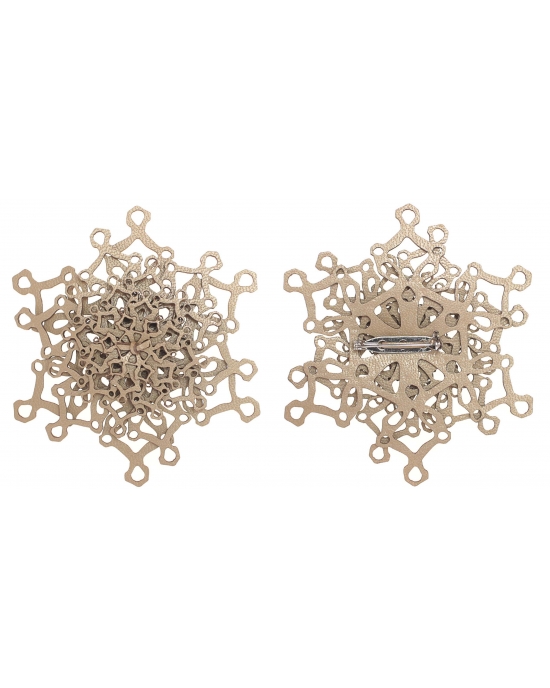 Brooch Iceflower B185