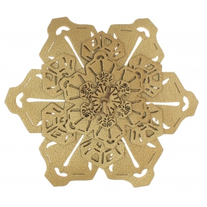 Brooch Snowflakes B19