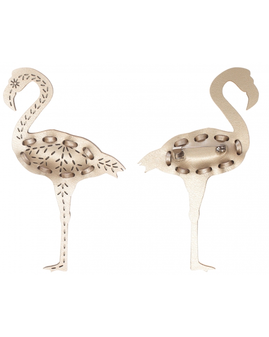 Brooch Flamingo B189