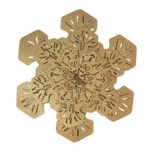 Brooch Snowflakes B17