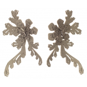 Earrings Snowflakes E195
