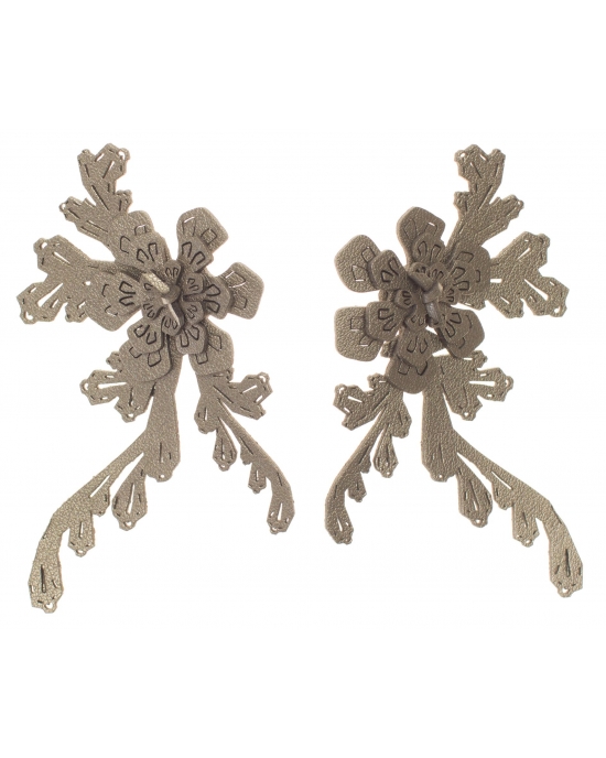 Earrings Snowflakes E195