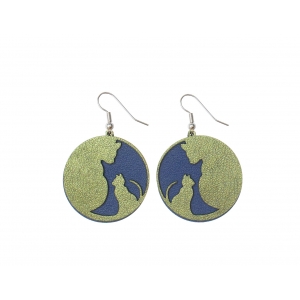 Earrings Cat E322