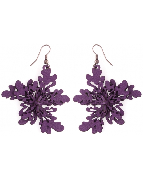 Earrings Leaves E231