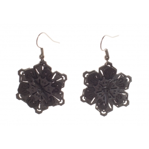 Earrings Snowflakes E24