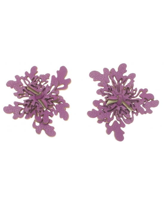 Earrings Leaves E232