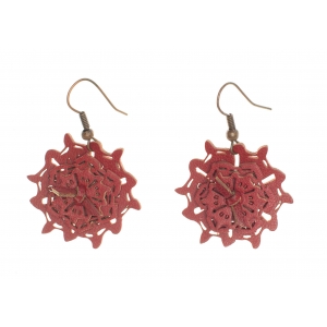 Earrings Snowflakes E244