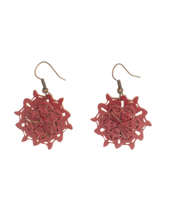 Earrings Snowflakes E244