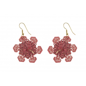 Earrings Snowflakes E294