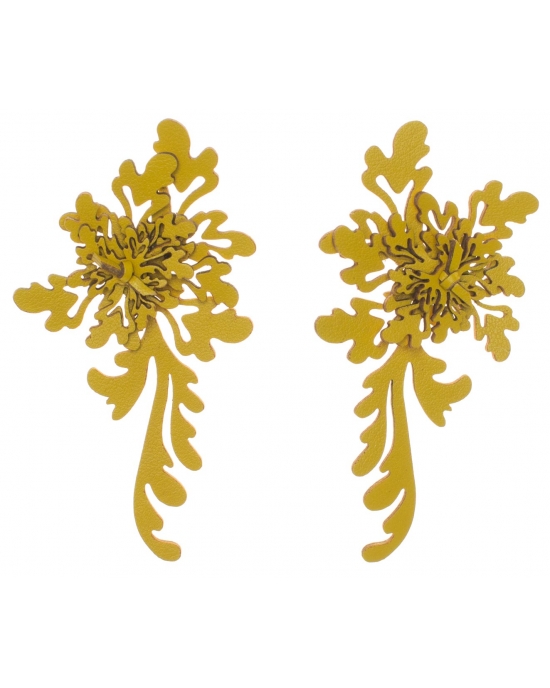Earrings Leaves E226