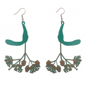 Earrings Linden flower E378