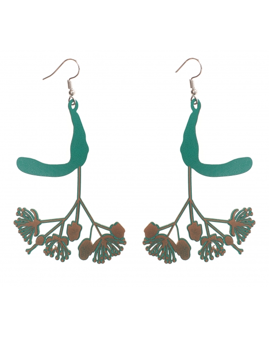 Earrings Linden flower E378