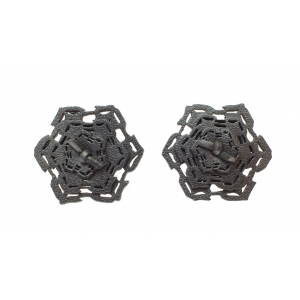 Earrings Snowflakes E295