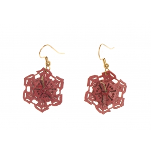 Earrings Snowflakes E284