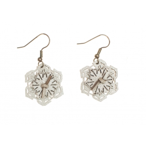 Earrings Snowflakes E286