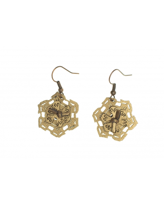 Earrings Snowflakes E287