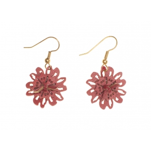 Earrings Snowflakes E241