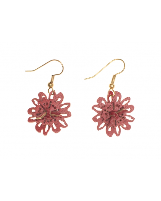Earrings Snowflakes E241