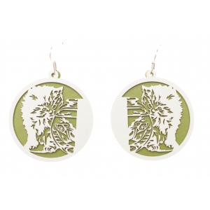 Earrings Cat E320