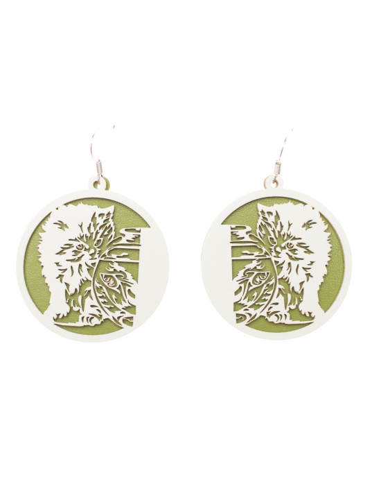 Earrings Cat E320