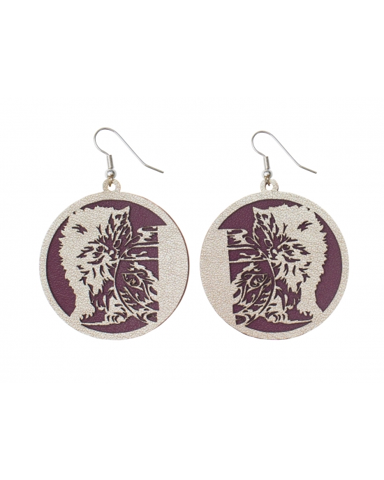 Earrings Cat E320