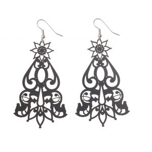 Earrings Chess E277