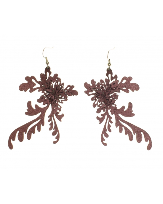 Earrings Leaves E230