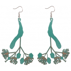 Earrings Linden flower E379