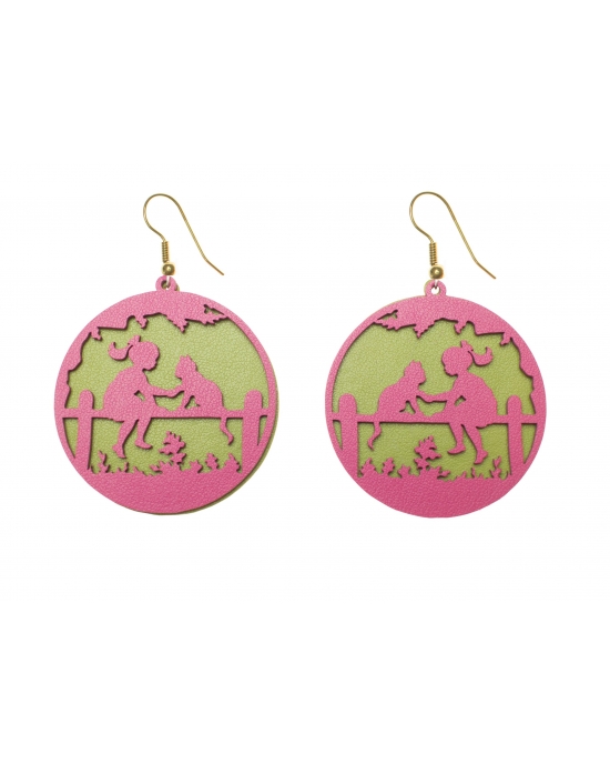 Earrings Cat E321