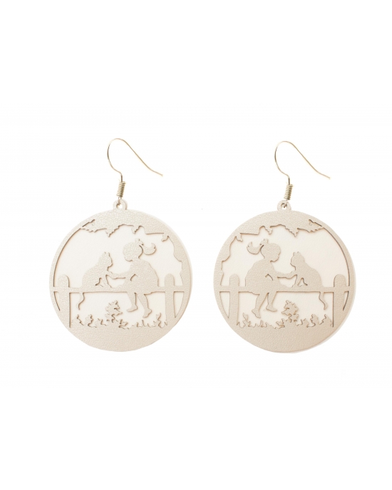 Earrings Cat E321