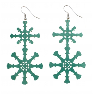 Earrings Chess E293