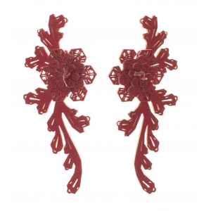 Earrings Snowflakes E194