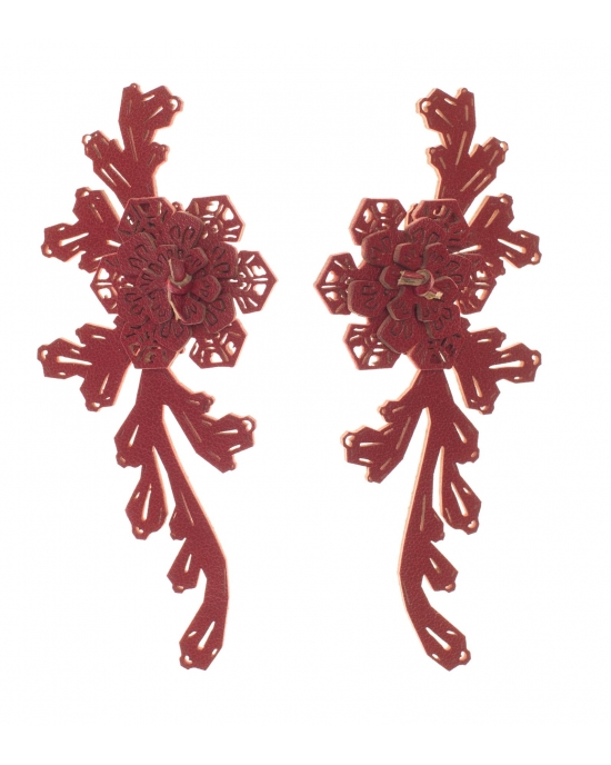 Earrings Snowflakes E194