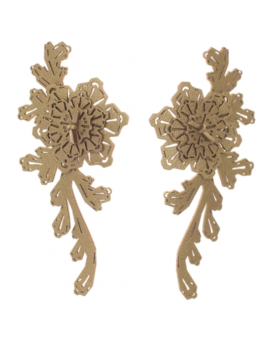 Earrings Snowflakes E196