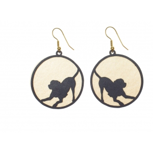 Earrings Dog E325