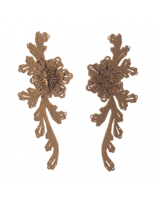 Earrings Snowflakes E197