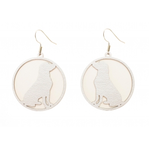 Earrings Dog E326