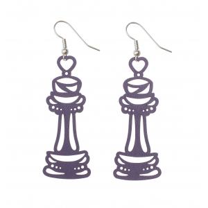 Earrings Chess E247