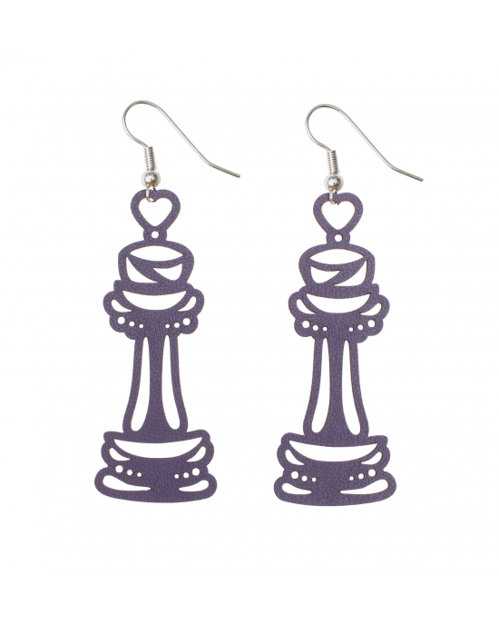 Earrings Chess E247