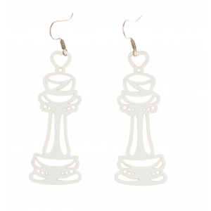 Earrings Chess E247