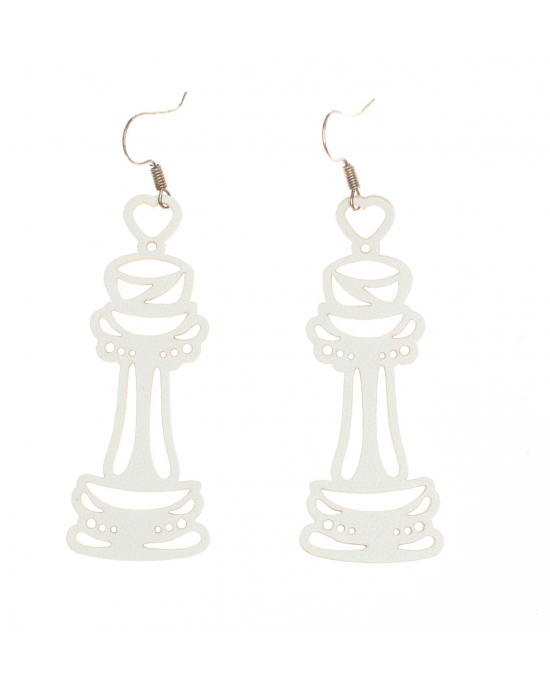 Earrings Chess E247