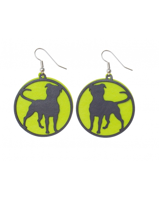 Earrings Dog E327